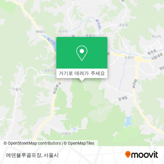 에덴블루골프장 지도