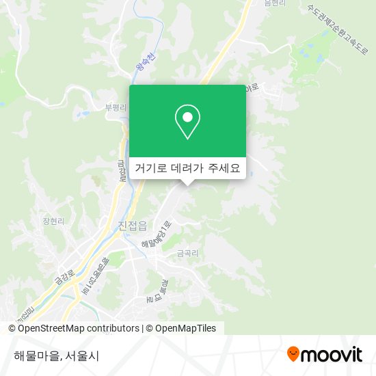해물마을 지도