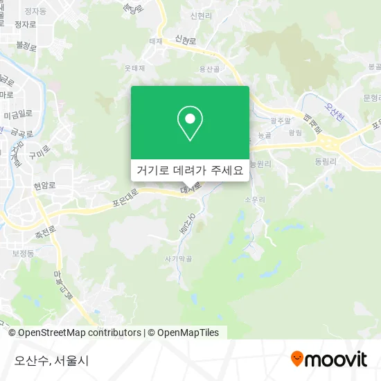 오산수 지도