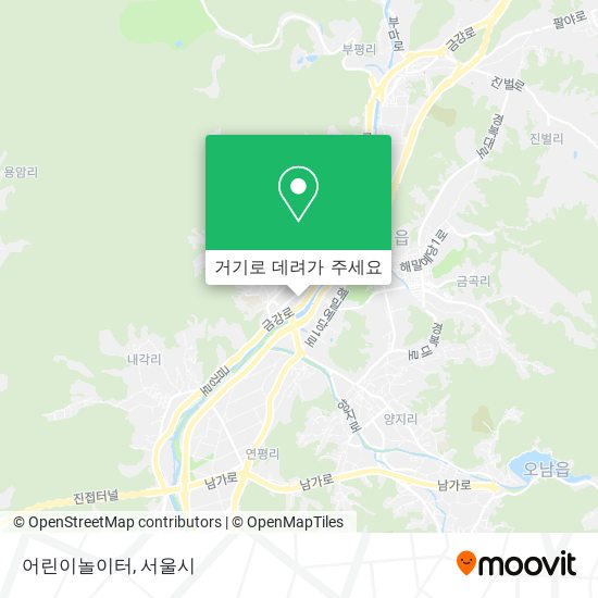 어린이놀이터 지도