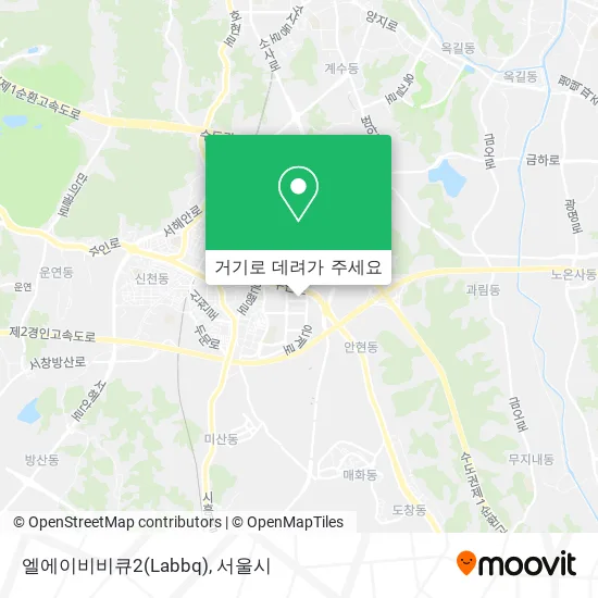 엘에이비비큐2(Labbq) 지도