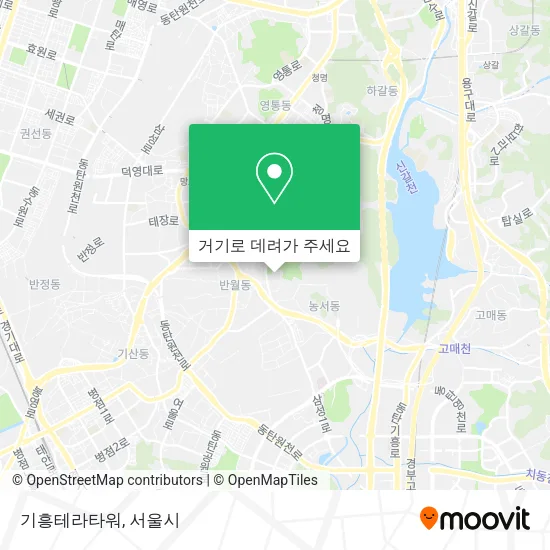 기흥테라타워 지도