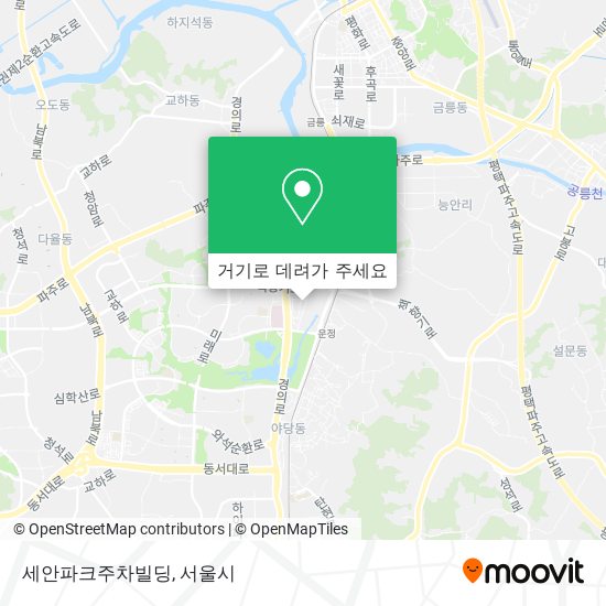 세안파크주차빌딩 지도
