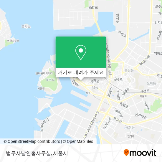 법무사남인홍사무실 지도