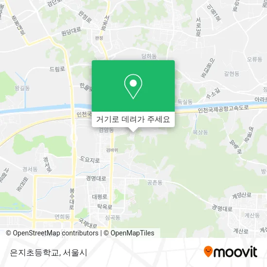 은지초등학교 지도