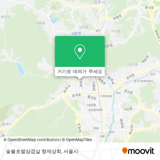 숯불초벌삼겹살 형제상회 지도