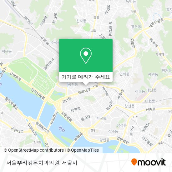서울뿌리깊은치과의원 지도