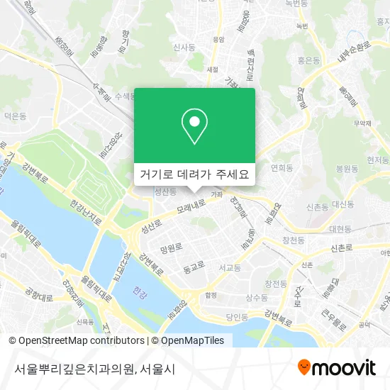 서울뿌리깊은치과의원 지도