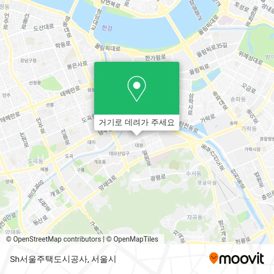 Sh서울주택도시공사 지도