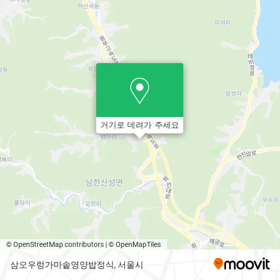 삼오우렁가마솥영양밥정식 지도