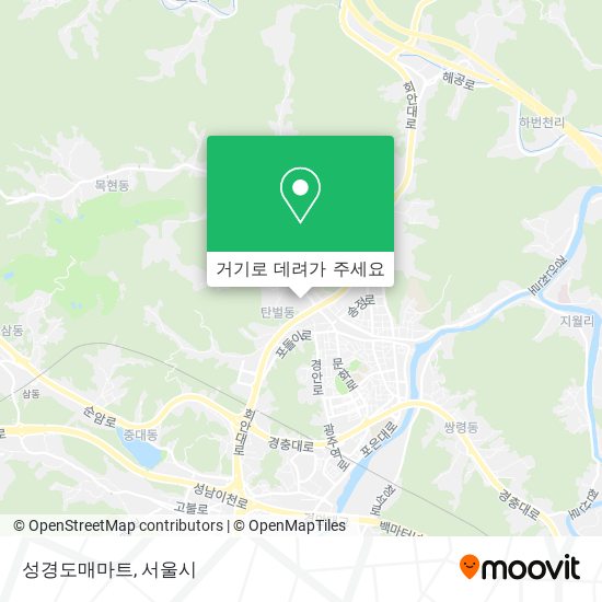 성경도매마트 지도