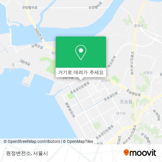 원정변전소 지도