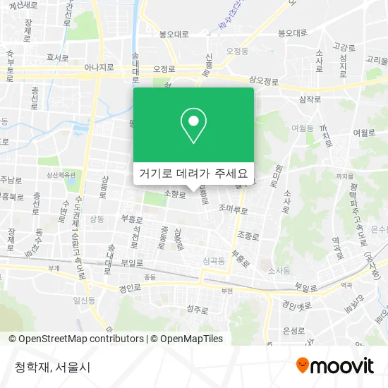 청학재 지도