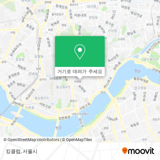 킹클럽 지도