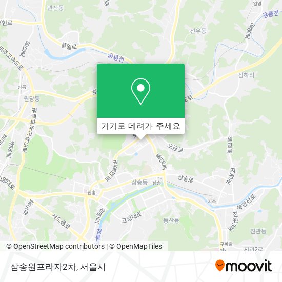 삼송원프라자2차 지도