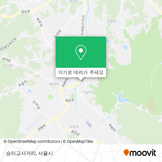 승리교사거리 지도