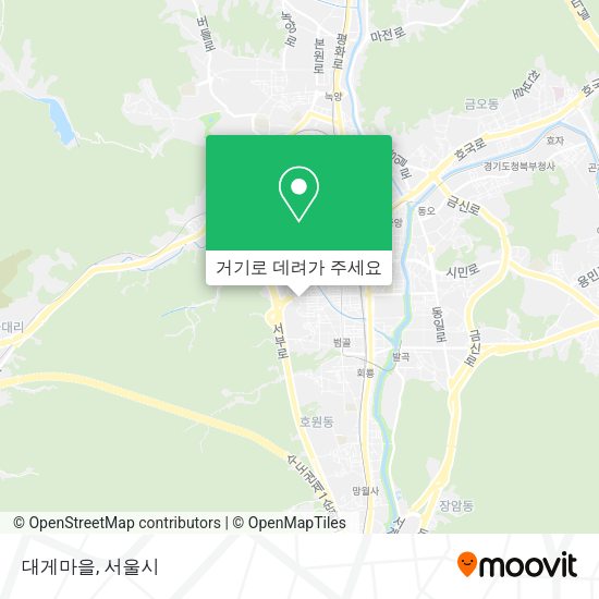대게마을 지도