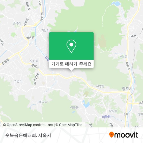 순복음은해교회 지도