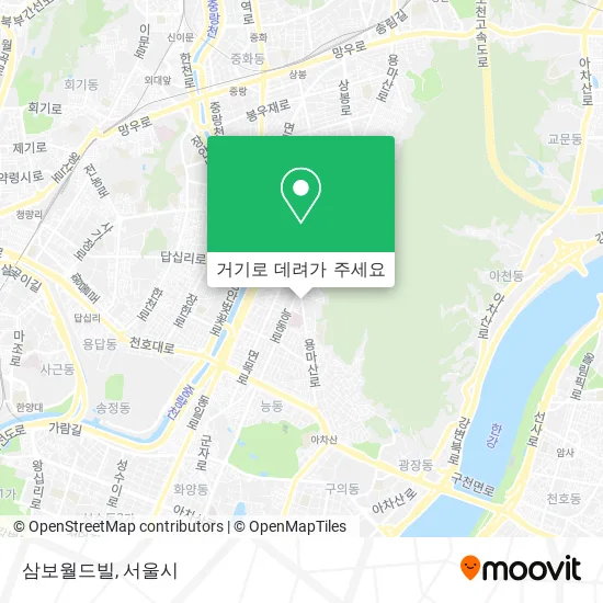 삼보월드빌 지도