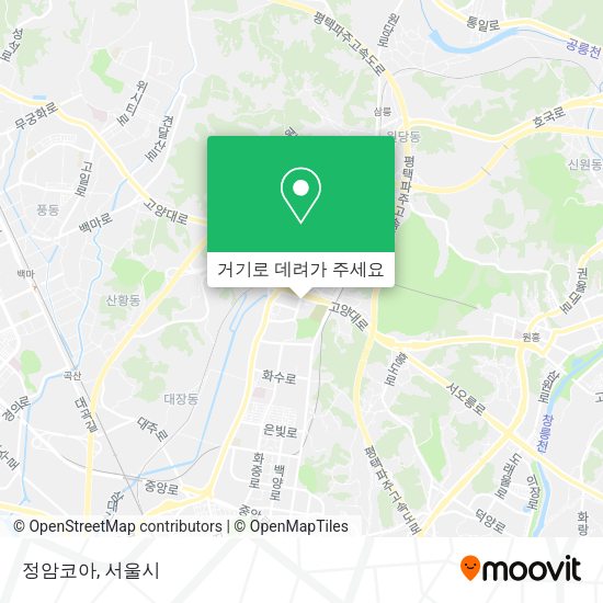 정암코아 지도
