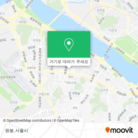 원봉 지도