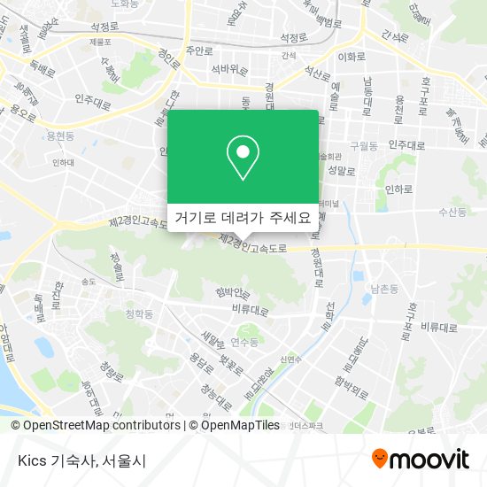 Kics 기숙사 지도