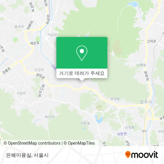 은혜미용실 지도