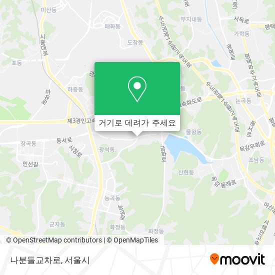 나분들교차로 지도