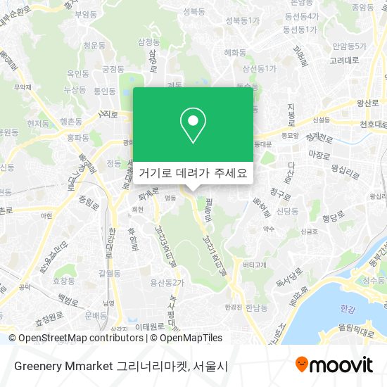 Greenery Mmarket  그리너리마켓 지도