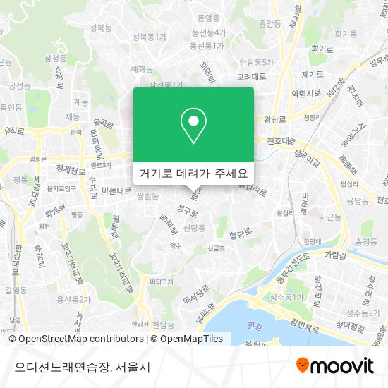 오디션노래연습장 지도