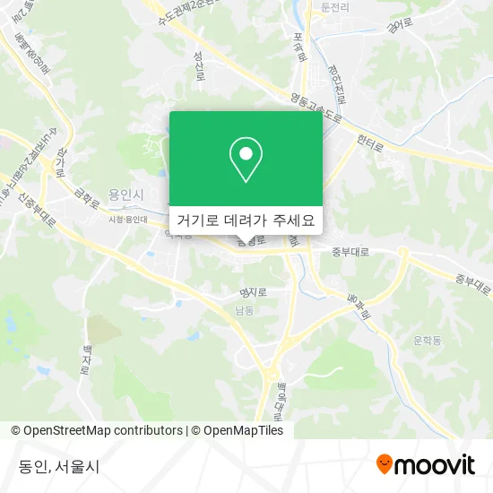 동인 지도