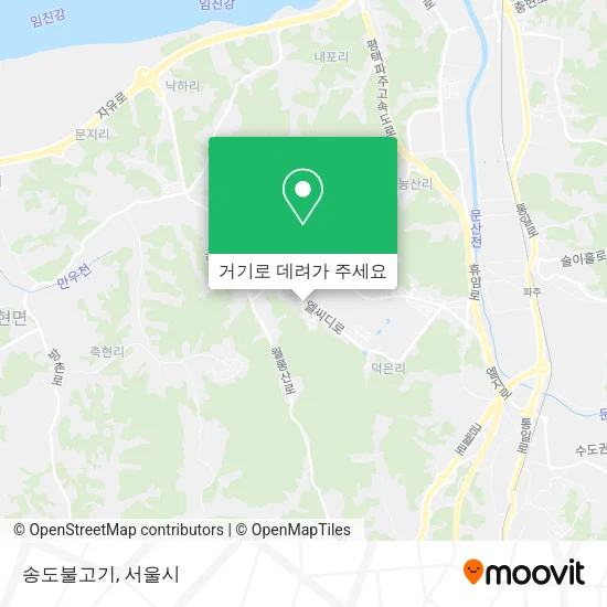 송도불고기 지도