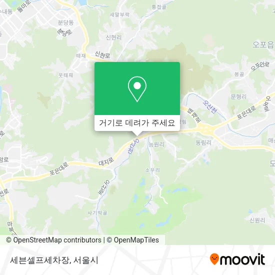 세븐셀프세차장 지도