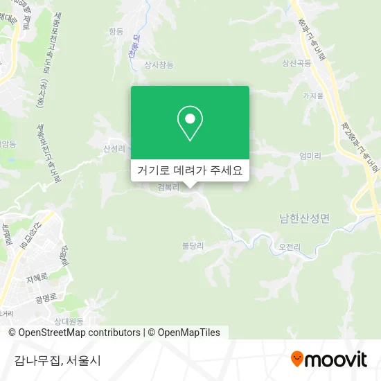 감나무집 지도