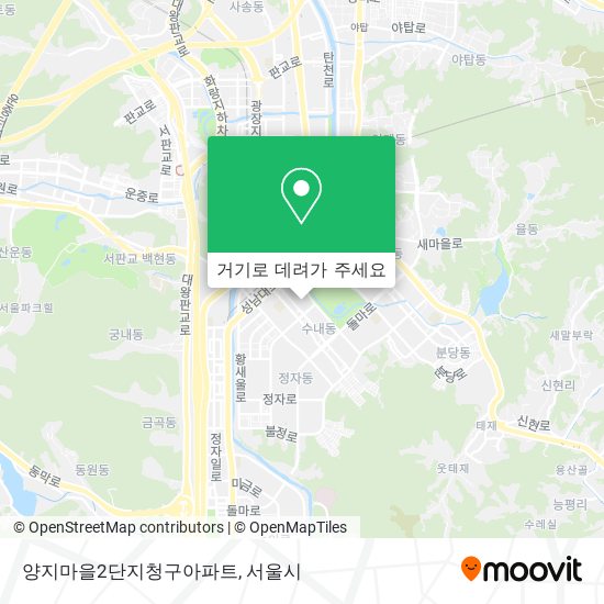 양지마을2단지청구아파트 지도
