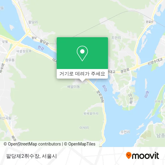 팔당제2취수장 지도