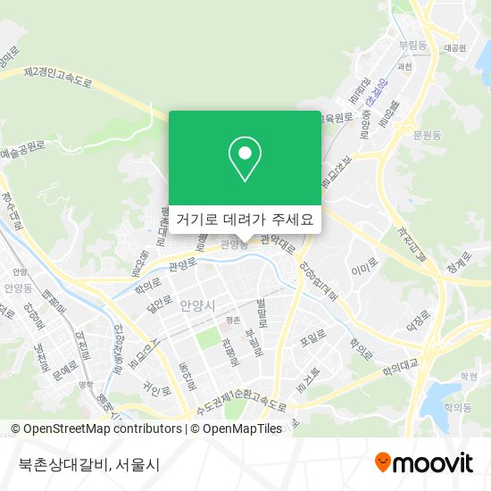 북촌상대갈비 지도