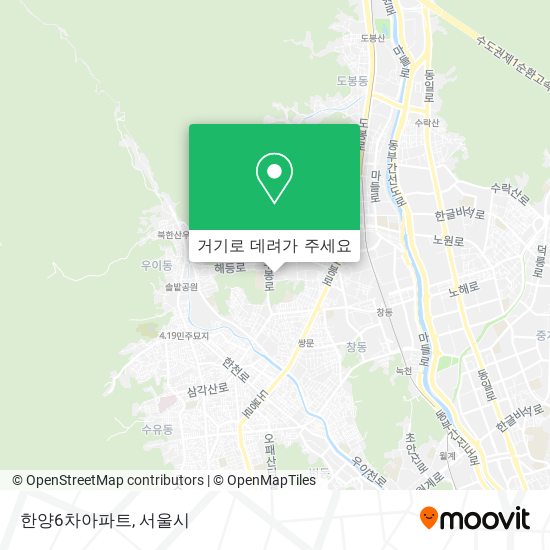 한양6차아파트 지도