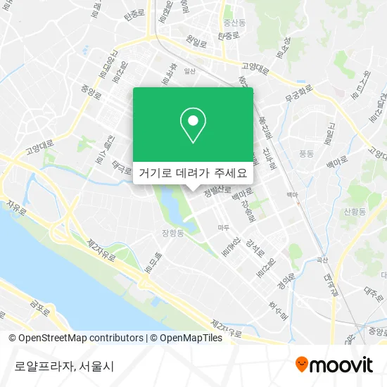 로얄프라자 지도