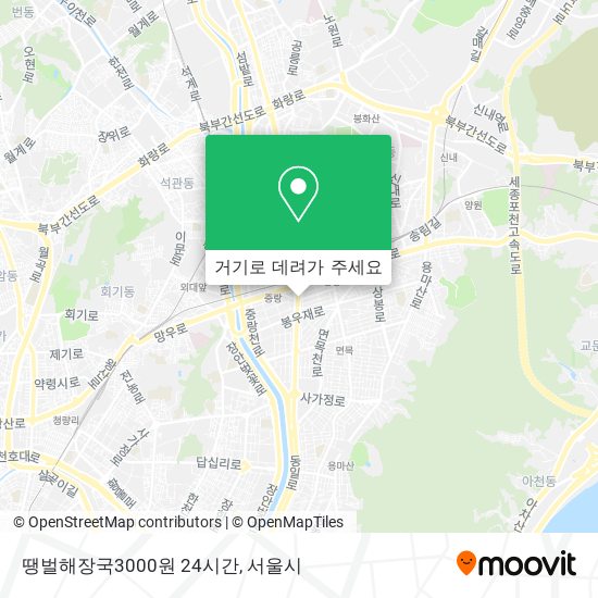 땡벌해장국3000원       24시간 지도