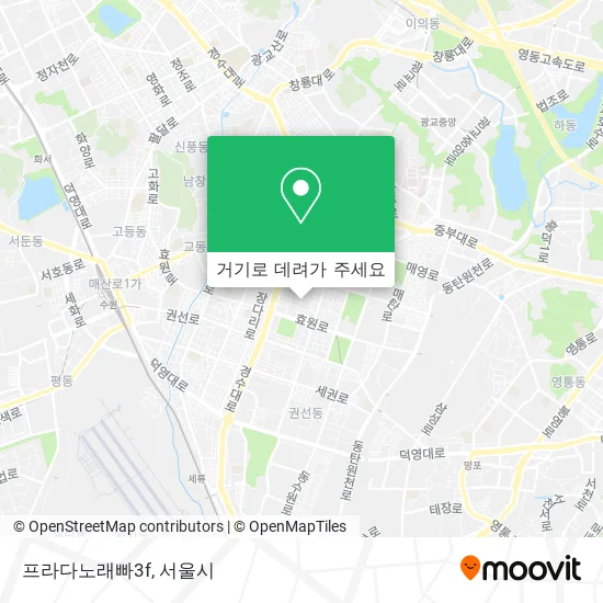 프라다노래빠3f 지도