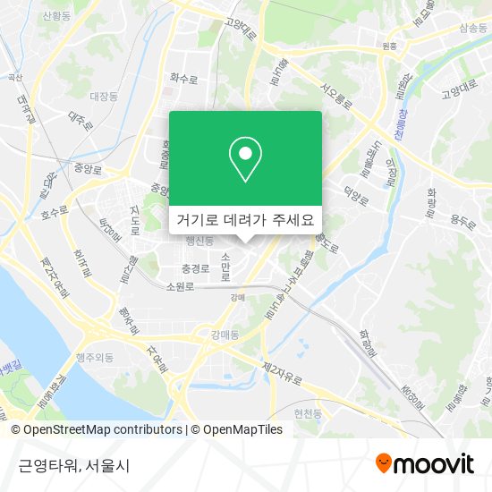 근영타워 지도