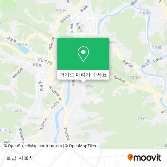 들밥 지도