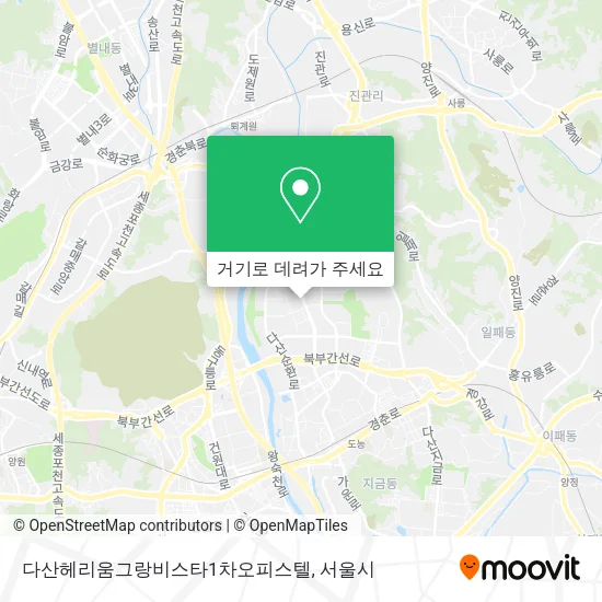 다산헤리움그랑비스타1차오피스텔 지도