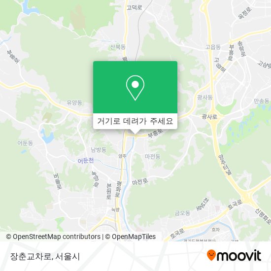 장춘교차로 지도