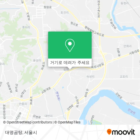 대명곰탕 지도