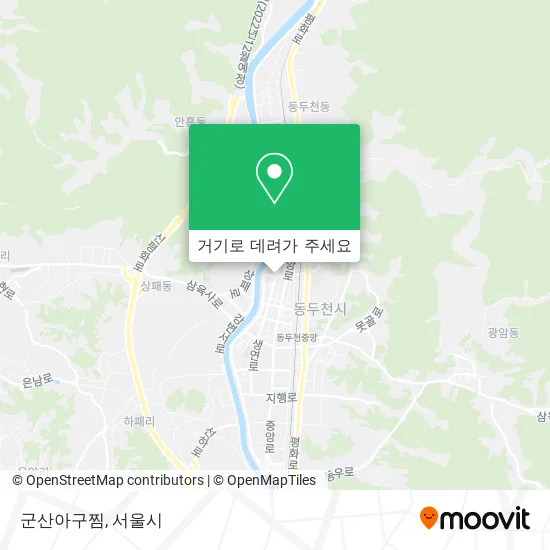 군산아구찜 지도
