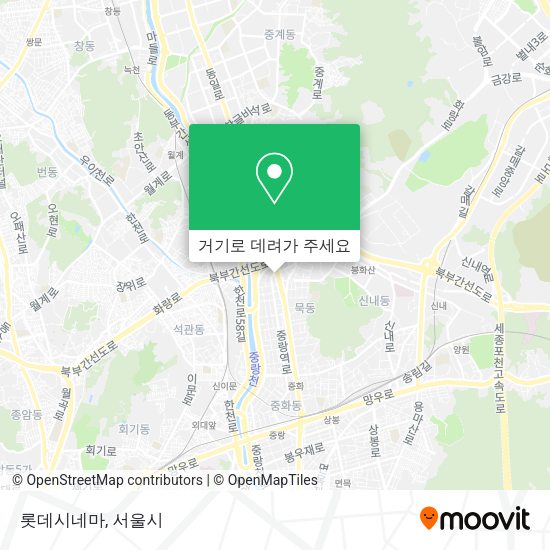 롯데시네마 지도