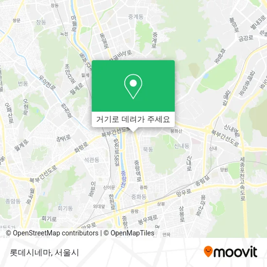 롯데시네마 지도