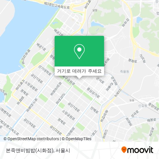 본죽앤비빔밥(시화점) 지도